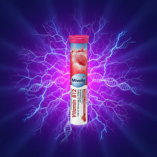 فوار فيتامين ب12 ميفوليس الالماني الاصلي 20 قرص | Mivolis Vitamin B12