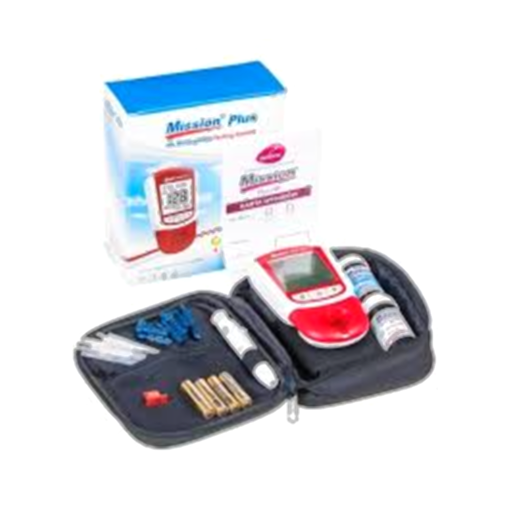 جهاز قياس نسبة الهيموجلوبين بالدم الامريكي Mission plus