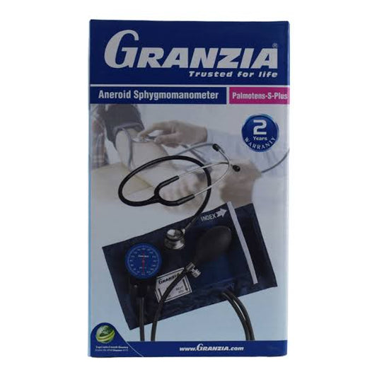 جرانزيا Granzia شامل سماعة - جهاز قياس ضغط دم هوائي (ساعة) يدوي - ضمان عامين