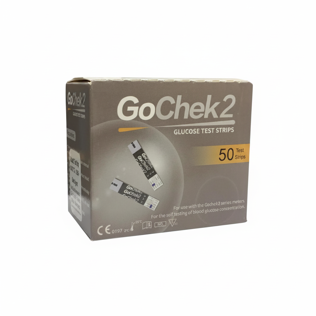 GoCheck2 شرائط جو تشيك لقياس السكر - 50 شريط
