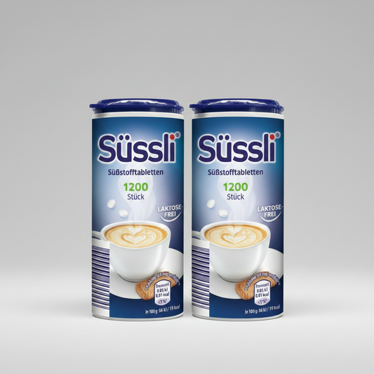 سكر دايت سوسلي الألماني 1200 قرص | Süssli Sweetener Tablets