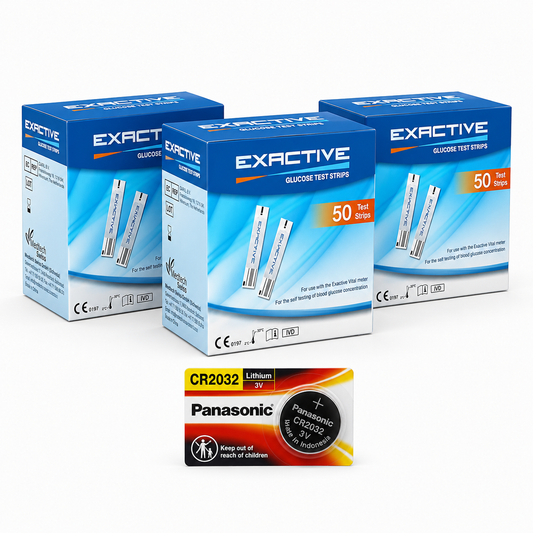 شرائط قياس السكر اكساكتيف Exactive