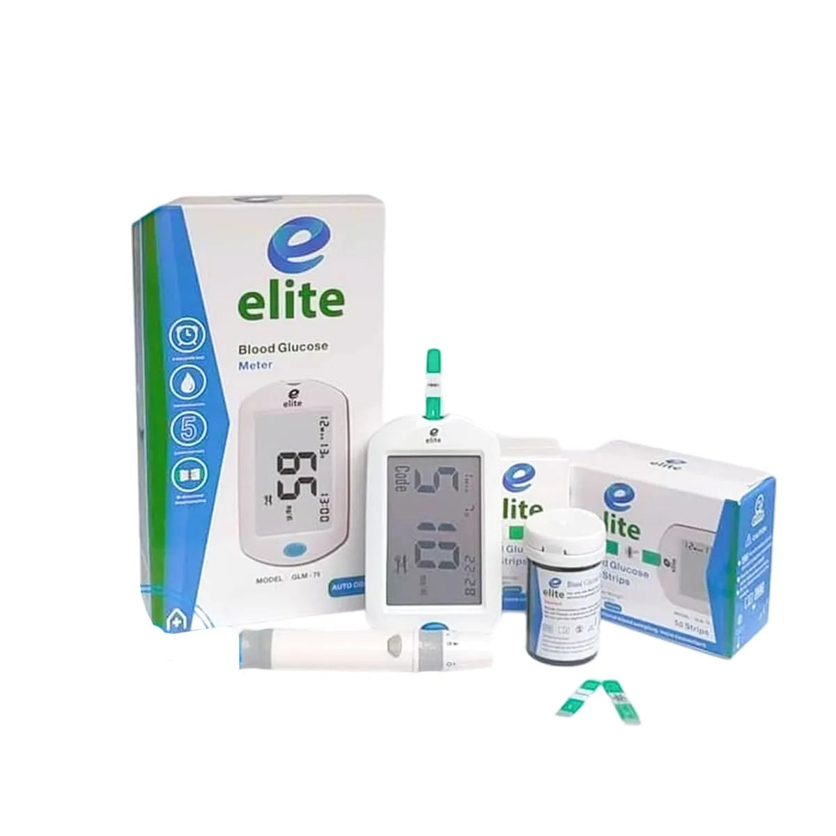 صورة توضح جهاز قياس السكر تكنولوجيا المانية ايليت Elite
