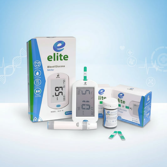صورة توضح جهاز قياس السكر تكنولوجيا المانية ايليت Elite