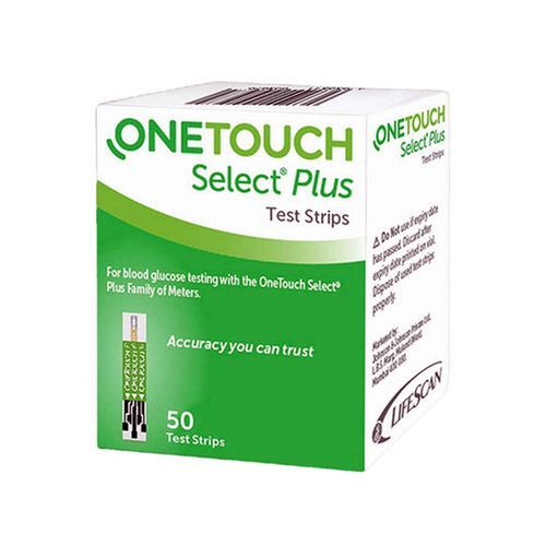 شرائط قياس السكر وان تاتش سيلكت بلس One Touch Select Plus علبة 50 شريط