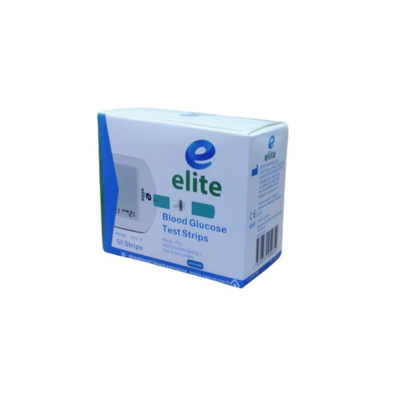 شرائط قياس السكر ايليت Elite علبة 50 شريط