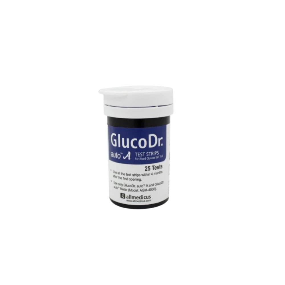 شرائط قياس السكر جلوكودكتور اوتو Gluco Dr. Auto علبة 50 شريط