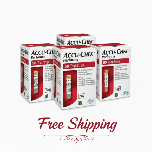 شرائط اكيو تشيك بيرفورما لقياس السكر Accu-chek Performa