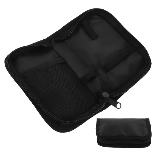 حقيبة حمل وتخزين جهاز قياس السكر مقاومة للخدش للاستخدام اليومي والسفر | Glucose Meter Carrying Case