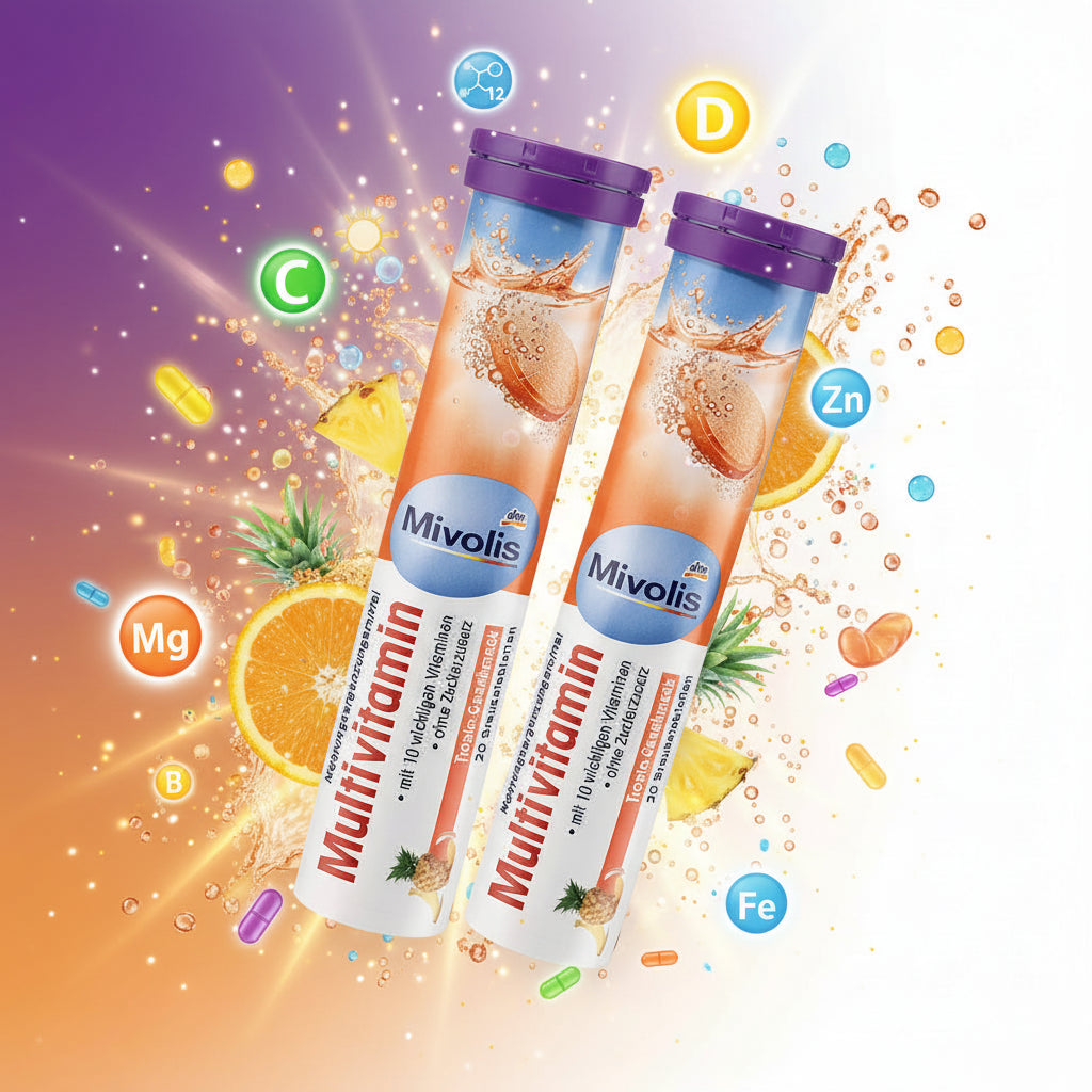 مالتي فيتامين فوار Mivolis Multivitamin ميفوليس الماني
