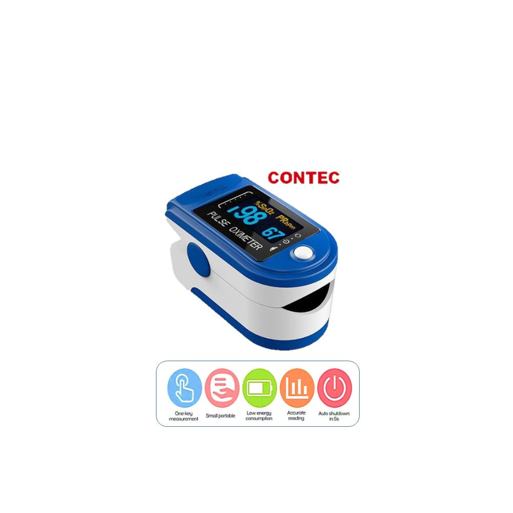 Contec Pulse Oximeter جهاز قياس النبض ونسبة الأكسجين بالدم كونتك