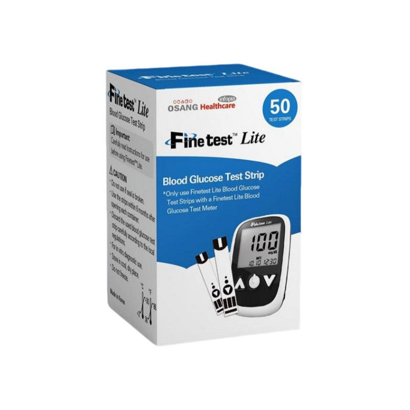 Finetest Lite شرائط فاين تيست لايت لقياس السكر- 50 شريط