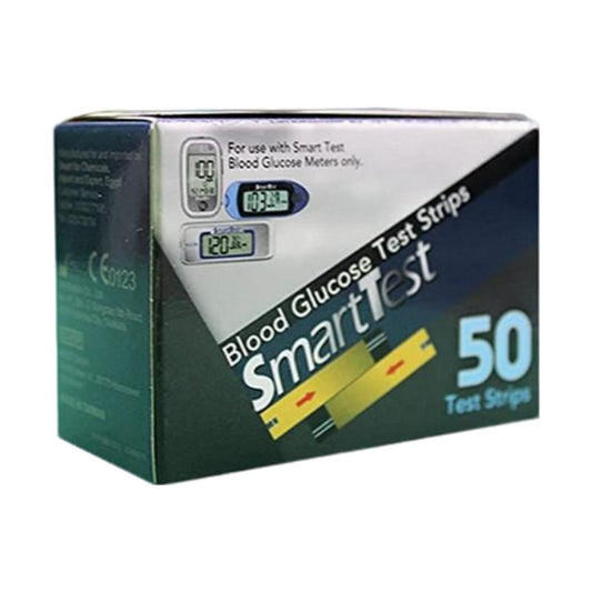Smart Test شرائط سمارت تيست لقياس السكر- 50 شريط