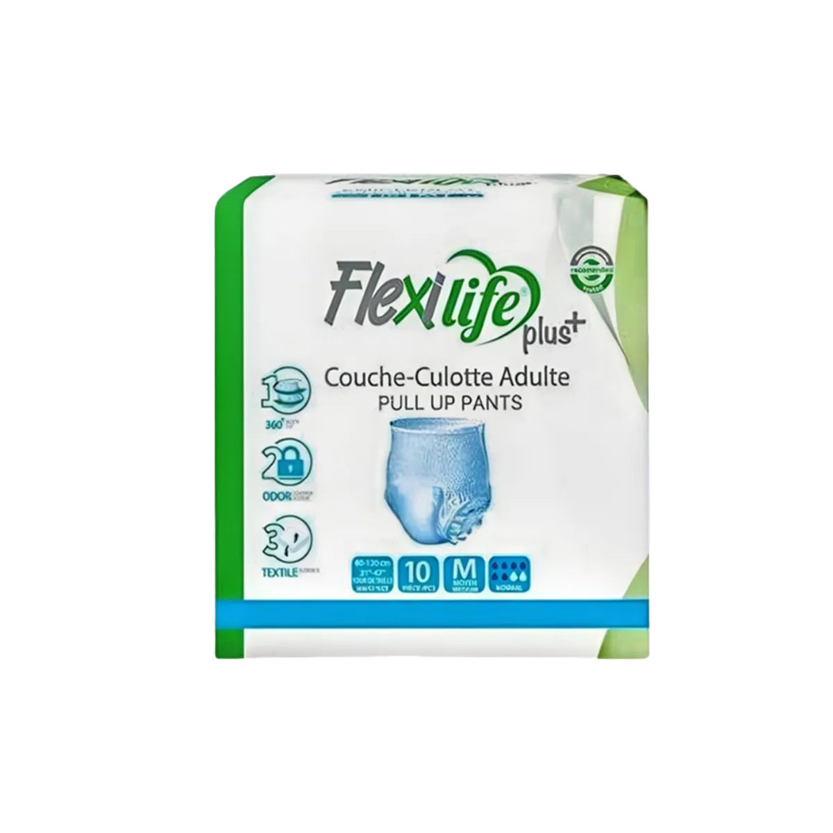 Flexi Life M حفاضات شورت كبار سن - تركي فليكسي لايف 10 شورت M