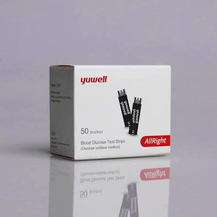 Yuwell شرائط يوويل لقياس السكر- 50 شريط