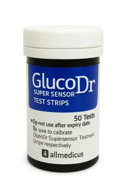 Gluco Dr Auto شرائط  جلوكو دكتور اوتو لقياس السكر- 50 شريط