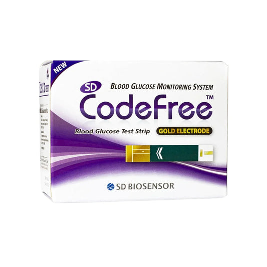 Code Free شرائط كود فري لقياس السكر- 50 شريط