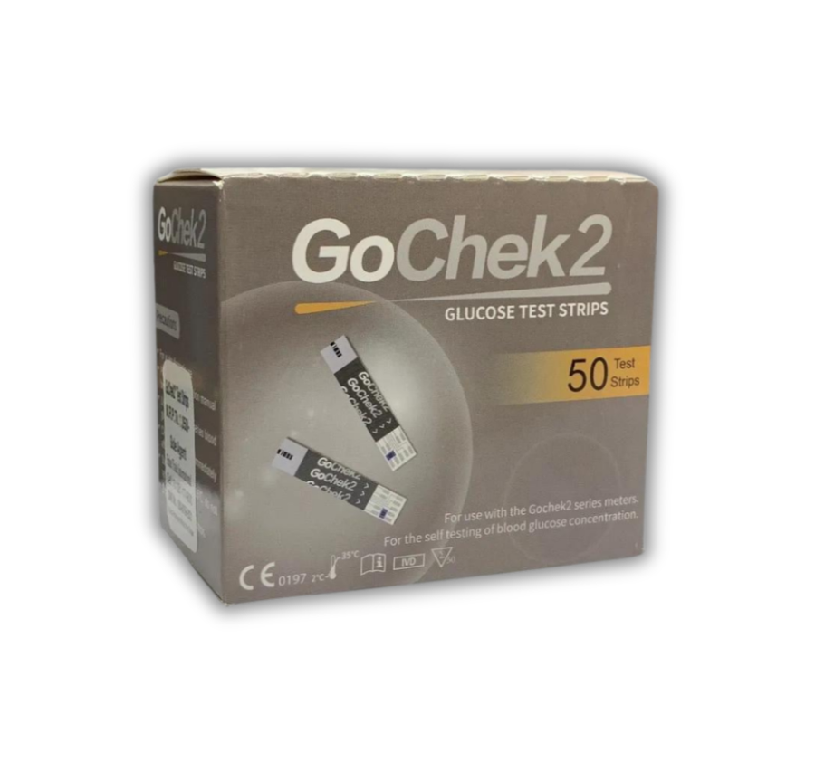 GoCheck2 شرائط جو تشيك لقياس السكر - 50 شريط