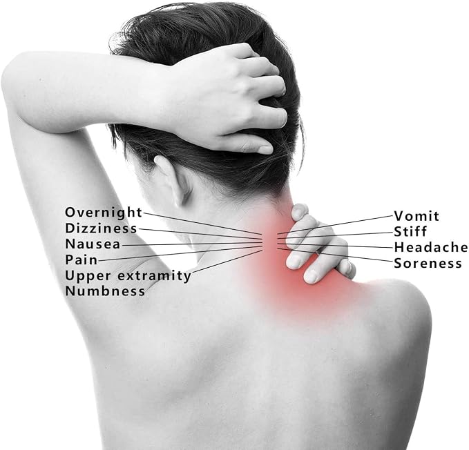 جهاز شد الرقبة الهوائي القابل للنفخ | Neck Traction Device - Inflatable Cervical Collar for Pain Relief