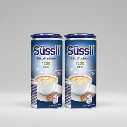 سكر دايت سوسلي الألماني 1200 قرص | Süssli Sweetener Tablets