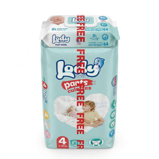 Lody Pants Diaper Size 4 Maxi Pack