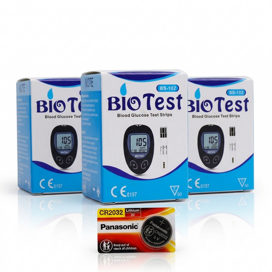 شرائط قياس السكر بيوتيست Bio Test