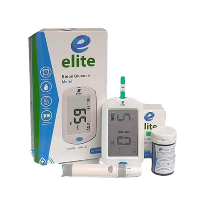 جهاز قياس السكر ايليت Elite تكتولوجيا ألماني 25 شريط +25  شكاكة - شحن مجاني
