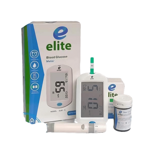 جهاز قياس السكر ايليت Elite تكتولوجيا ألماني 25 شريط +25  شكاكة - شحن مجاني