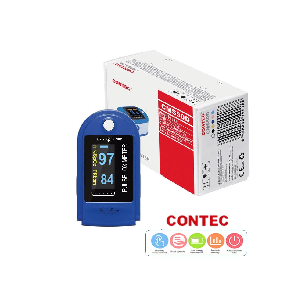 جهاز قياس النبض ونسبة الأكسجين بالدم CONTEC