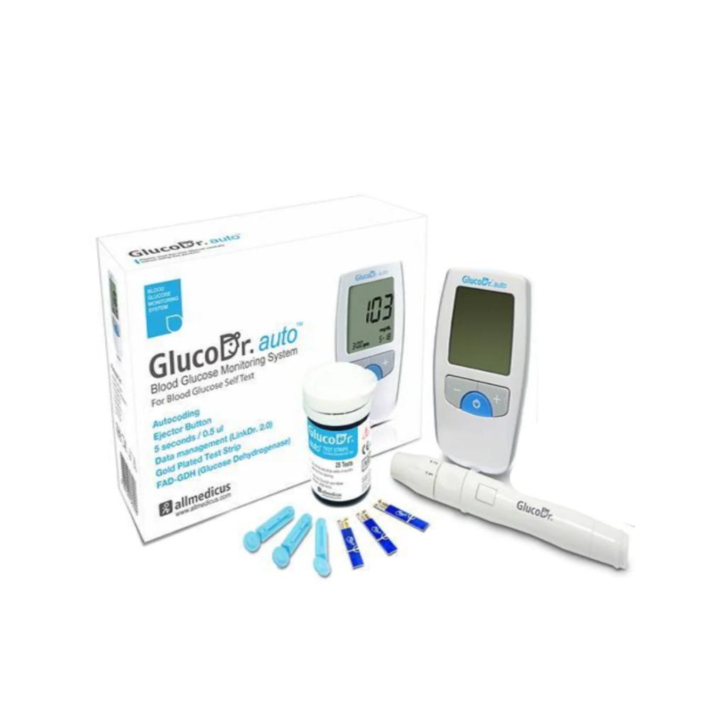 جهاز قياس السكر الكورى جلوكو دكتور أوتو GlucoDr Auto