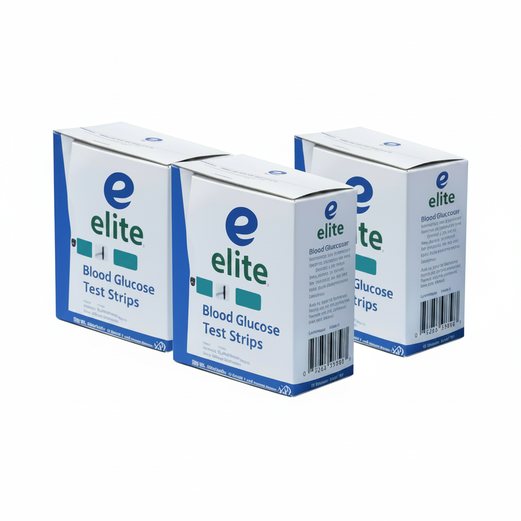 شرائط قياس السكر ايليت Elite