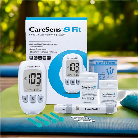 caresense-s-fit-100-strip-100-lancet