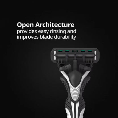 شفرة حلاقة دوركو بيس 6 شفرات - قطعة واحدة رأس متحرك | Dorco Pace 6-Blade Razor