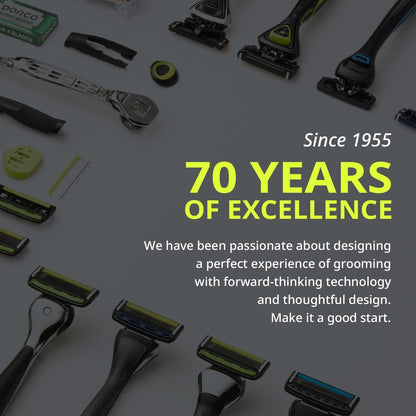 شفرة حلاقة دوركو بيس 6 شفرات - قطعة واحدة رأس متحرك | Dorco Pace 6-Blade Razor