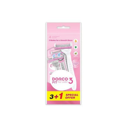 Dorco Eve 4 Women's Razor Cartridges Packaging