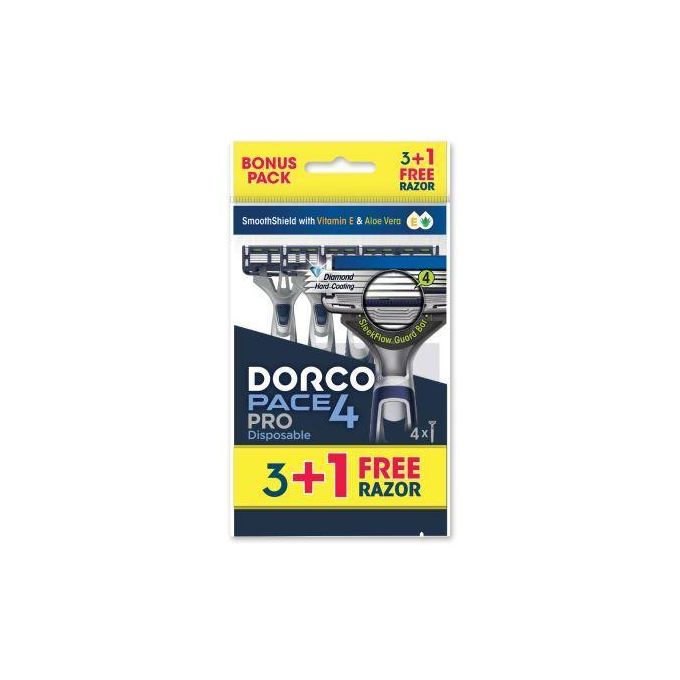 Dorco Pace 4 Pro Portable Men's Razor Product Photo