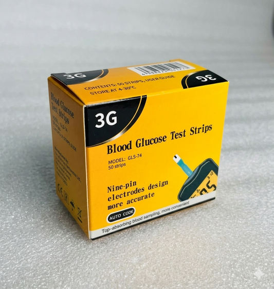 3G شرائط ثري جي لقياس السكر