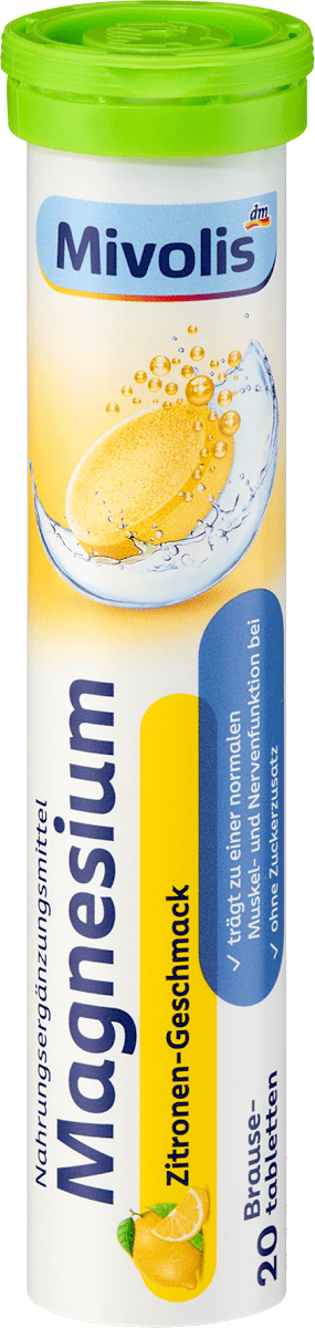 مغنيسيوم 187.5 مجم فوار ميفوليس 20 قرص | Mivolis Magnesium